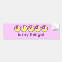 Bingo Bumper Stickers