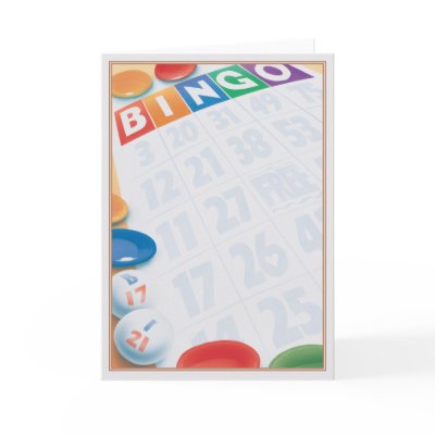 Bingo (c) Greeting Cards