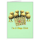 Bingo Chick Greeting Cards