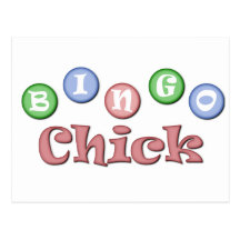 Bingo Chick Postcards