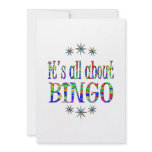 BINGO invitations
