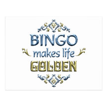 BINGO is Golden Post Card