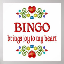 Bingo Joy Poster