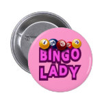 BINGO LADY BUTTONS