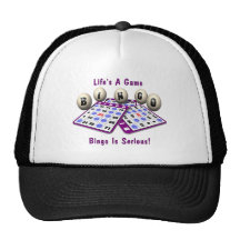 Bingo: Life's A Game Mesh Hat