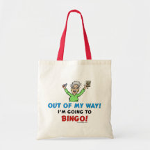 Bingo Lovers Canvas Bag