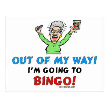 Bingo Lovers Post Card