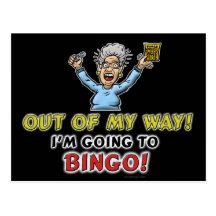 Bingo Lovers Post Card