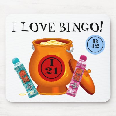 BINGO MOUSEPADS by smudgeart
