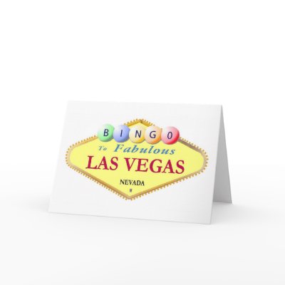 Bingo Night RSVP PLEASE! Invitations Greeting Card by vegasdusoleil