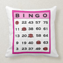 Bingo Pillow