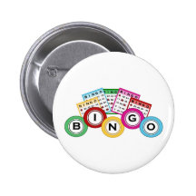 Bingo Pinback Buttons