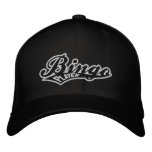 BINGO PLAYER flexfit wool cap with URL Baseball Cap