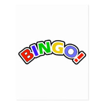 Bingo Postcard