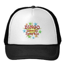 Bingo Sparkles Mesh Hats