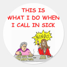 BINGO STICKERS