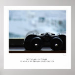 Binocular Motivational Poster posters