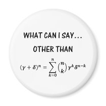 Binomial Theorem Magnet