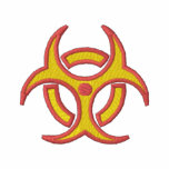 Bio Hazard embroidered shirts