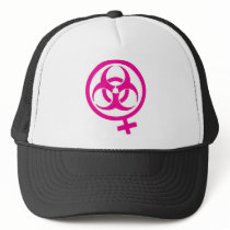 bio hazard femme hat