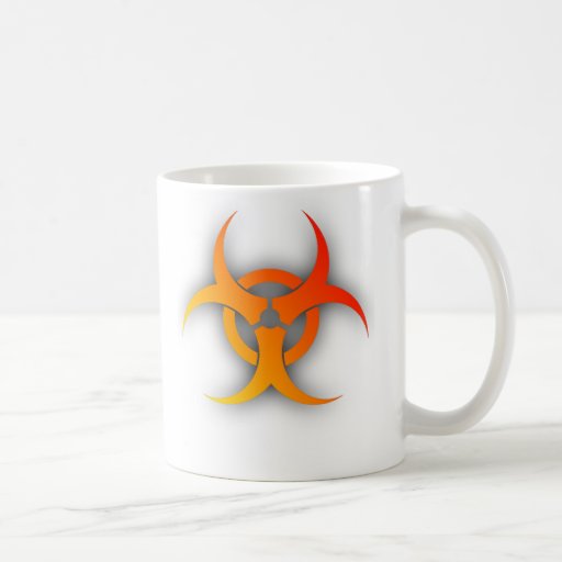 Bio Hazard Funny Mug Humour