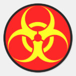 BIO HAZARD STICKERS