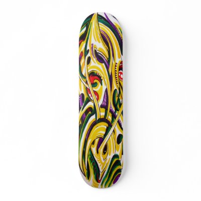 Bio mechanical skateboard by kjdelaney