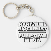 Biochemist / Ninja Keychain