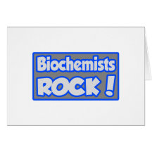 Biochemists Rock! Cards