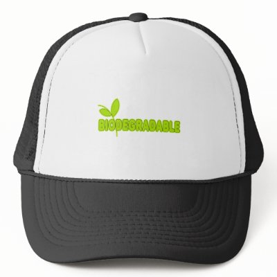 Biodegradable Hats by sayingsentral