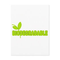 Biodegradable Postcards