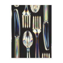 Biodegradable Utensils Post Card