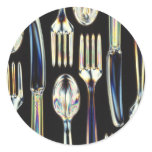 Biodegradable Utensils stickers