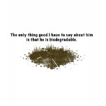 BIODEGRADABLEdirt.ai t-shirts