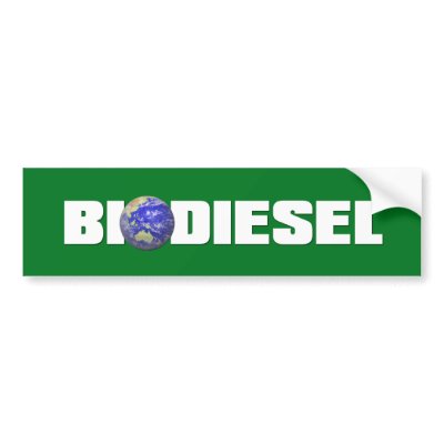 Biodiesel Bumper Sticker by campaign_gear