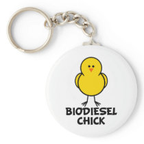 Biodiesel Chick Key Chains