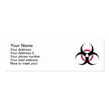 Biohazard Business Card