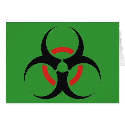 Biohazard Card by QueenHare