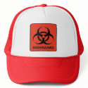 Biohazard Hat (Red)