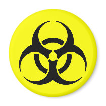 Biohazard! Fridge Magnets