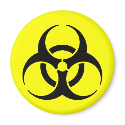 Biohazard! Fridge Magnets by martizia