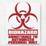 BIOHAZARD MOUSE MATS