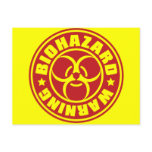 BIOHAZARD POST CARD