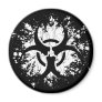 Biohazard -Splat Fridge Magnets