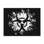 Biohazard -Splat postcards