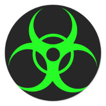 Biohazard Sticker