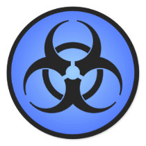 Biohazard Sticker