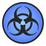 Biohazard Sticker