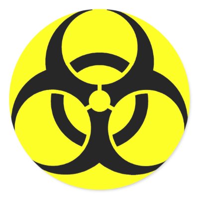 Biohazard! Sticker by martizia