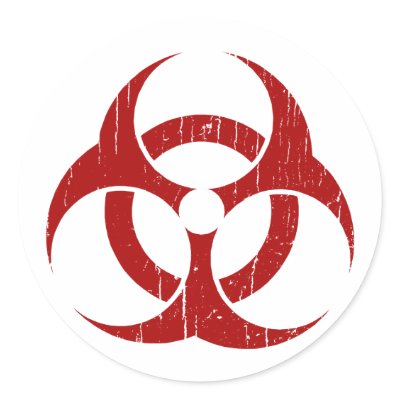 Biohazard Stickers by ruderetro